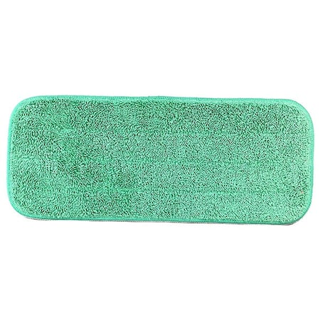 Monarch Microfiber Flat Wet Mop - 13", Green M830013G